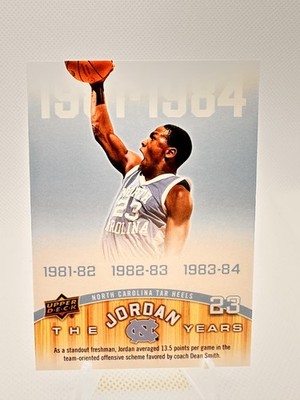 2010-11 Upper Deck North Carolina Tar Heels #167 Michael Jordan