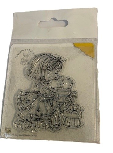 Nellie Snellen Dawns Stamps DAWN-002 Clear stamp