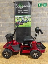 Bugg-Ease Single Seat Golf Buggy with Thumb Throttle & Lightweight Seat USED