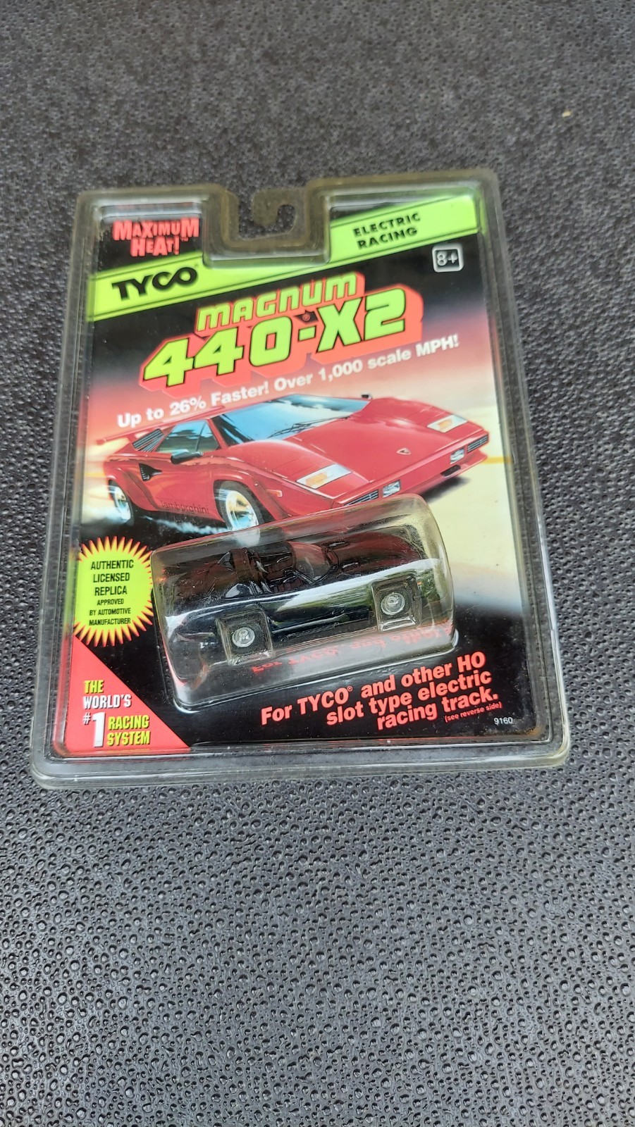 1996 Dodge Viper Black Tyco Magnum 440-X2 Slot Car Electric Racing 9160