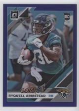 2019 Panini Donruss Optic Rookies Purple Prizm 14/50 Ryquell Armstead #101 7t8