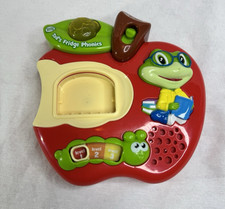 LeapFrog Tad's Fridge Phonics Apple Base Unit Replacement Part TESTED