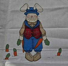 1998 Daisy Kingdom 2812 Bunny Boy Door Fabric Panel 36.5" Tall Cut N Sew