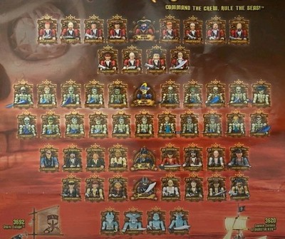 Mega Bloks Pyrates ALL Minifigures Lot + Weapons