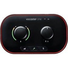 Focusrite Vocaster One Podcasting Interface for Solo Content Creators