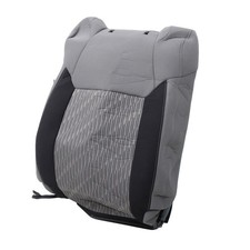 Gray Black Front Passenger Side Top Cloth Seat Cover for Tundra 2014-2021