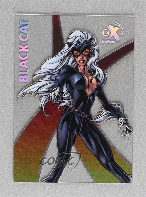 2017 Fleer Ultra Marvel Spider-Man EX Century Black Cat #EX31 2qf