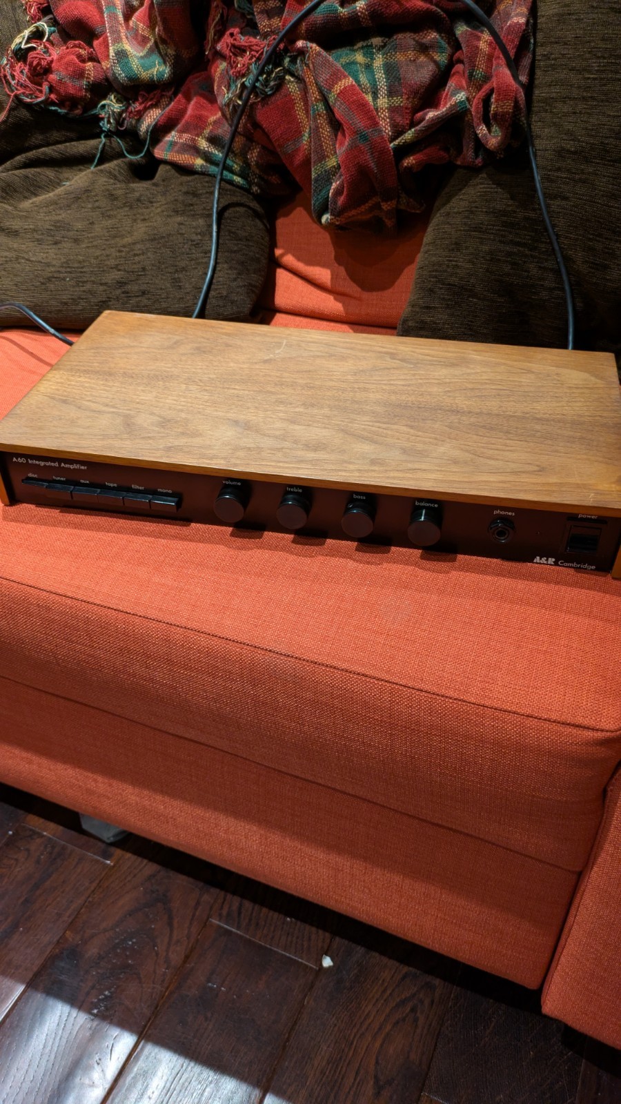 A&R Cambridge A60 Stereo Integrated Amplifier Vintage Sound System