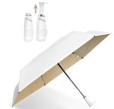 Nuxer Travel Less than 7 inches diameter, standard length, White/Khaki