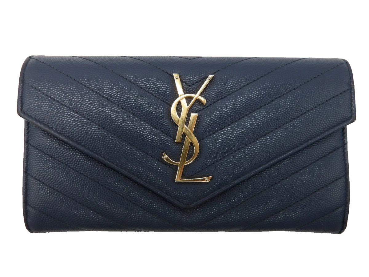 Saint Laurent Blue Wallets for Women for sale | eBay