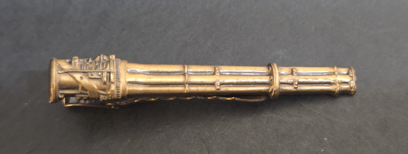 Gatling Gun (Gau-8?) Tie Clip.