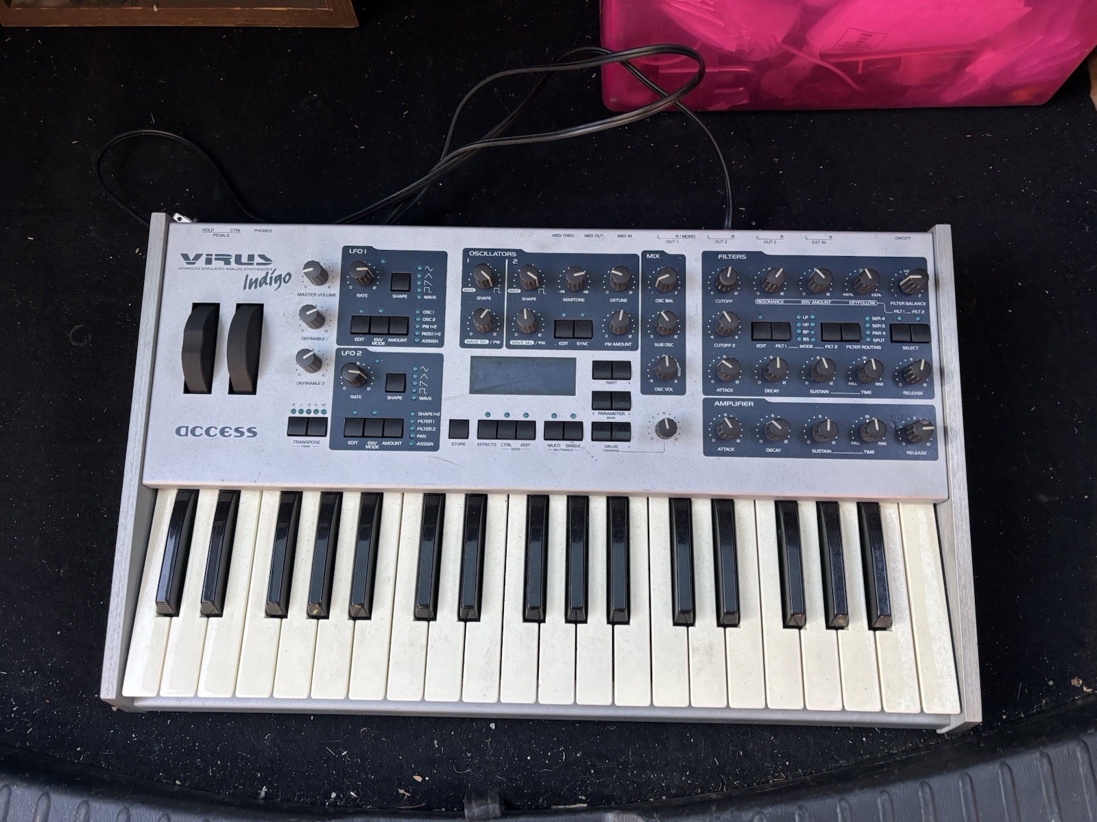 Access Virus Indigo Analog Synthesizer Keyboard 37 Keys Made
