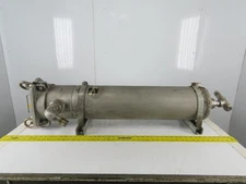 FSI BFNP12 8" Basket Filter Strainer 304 Stainless Steel 26" Long 1" NPT Ports