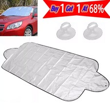 Extra Large Car Windscreen Cover Thicken Front Window Sun UV Rain Snow Shield ~