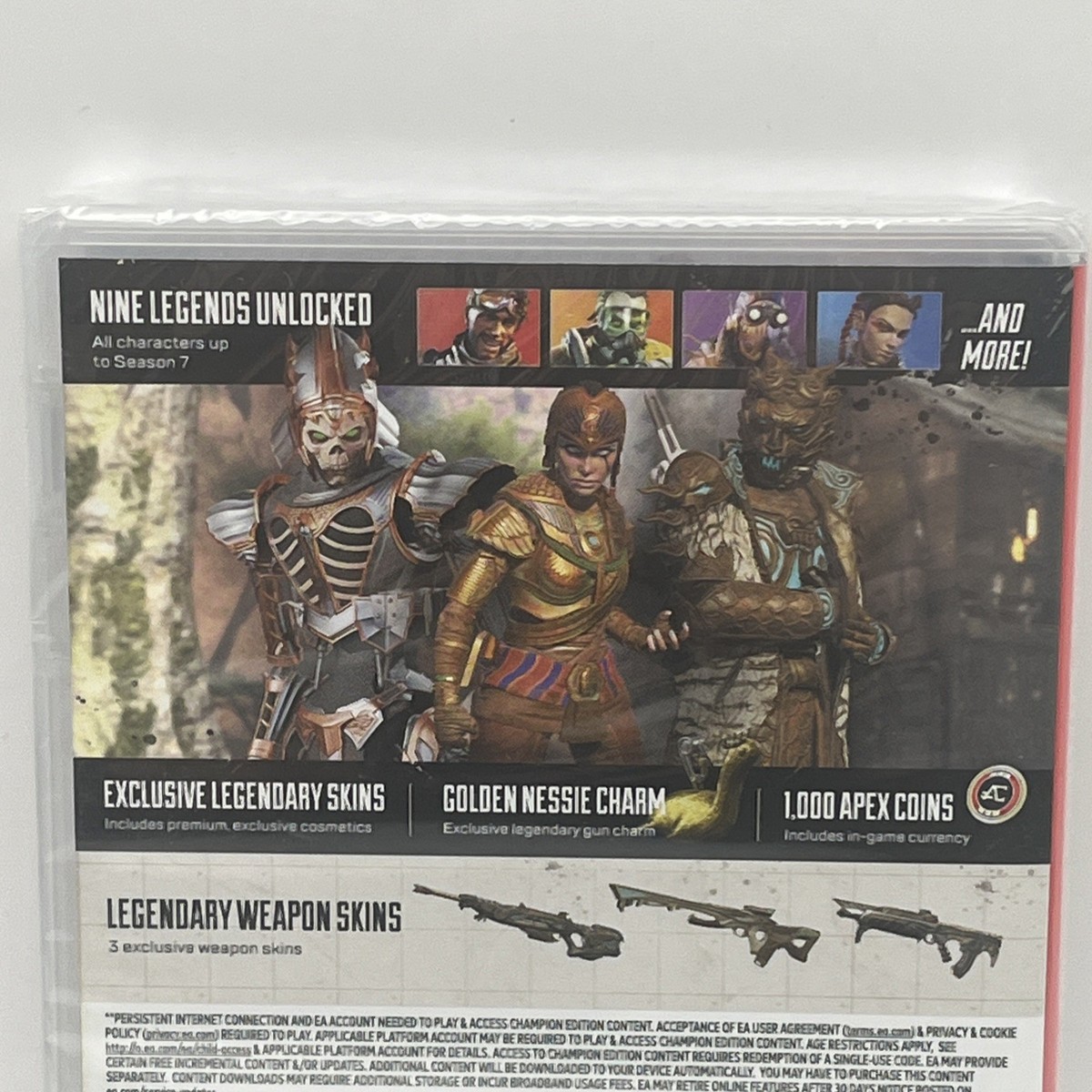 NINTENDO SWITCH APEX Legends CHAMPIONS EDITION (CODE IN BOX) | eBay
