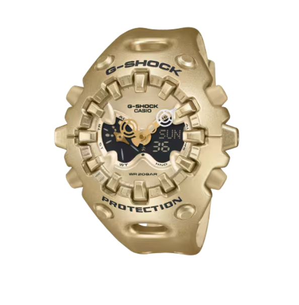 CASIO G-SHOCK GA-V01A-9AJF ANALOG DIGITAL GOLD Full-screen LCD NEW