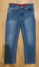 Levi's 514 Size 18 Reg Straight Fit Jeans Blue Stretch Denim W29 L31