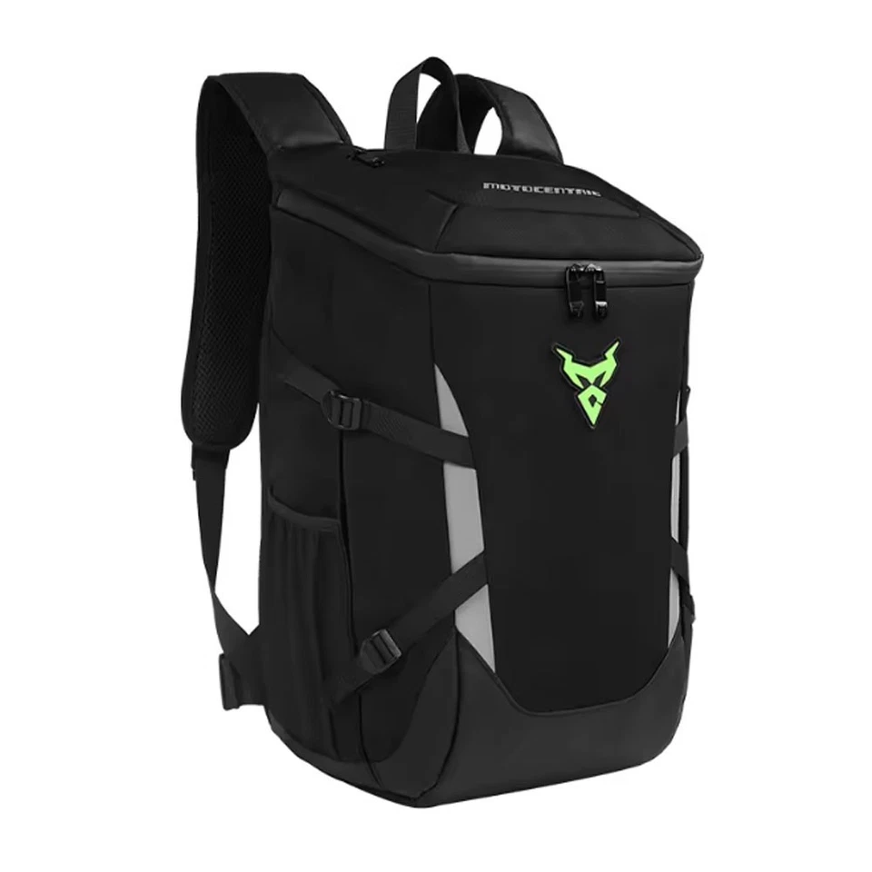 Motorrad Rucksack wasserdicht 28L Helm Tasche Reflektierend Outdoor Radfahren - Bild 4 von 4