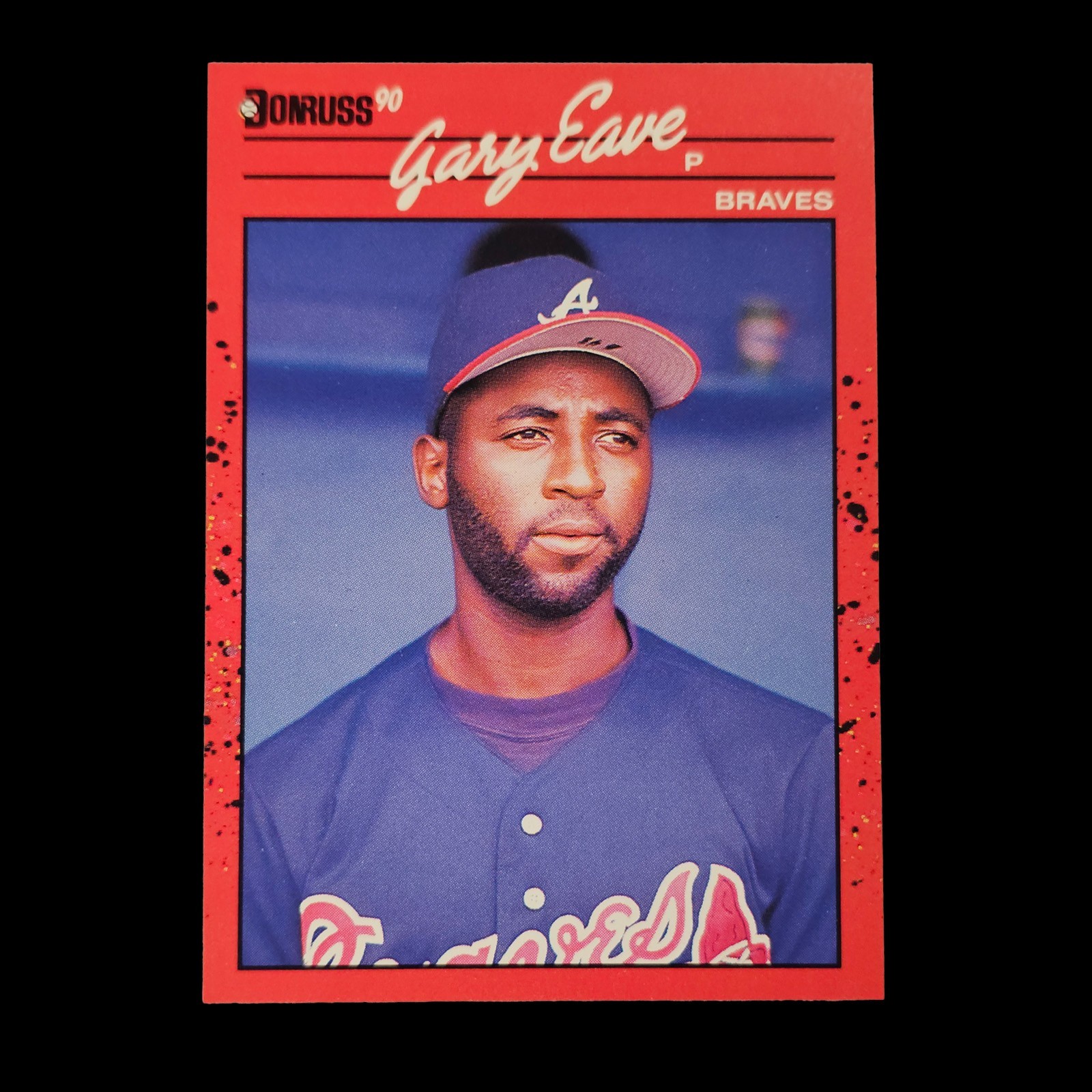 1990 Donruss Gary Eave Baseball Card Braves NM