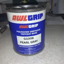 Awlgrip G1008 Pearl Gray Polyester Urethane Topcoat Base (Paint) - One Quart