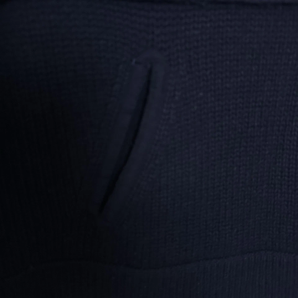 Suéter Alexander Wang 100% Cachemira Cuello Capucha Azul Talla Mediana M Foto 4 de 4