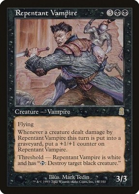 Repentant Vampire #157 (MP) ODY MTG