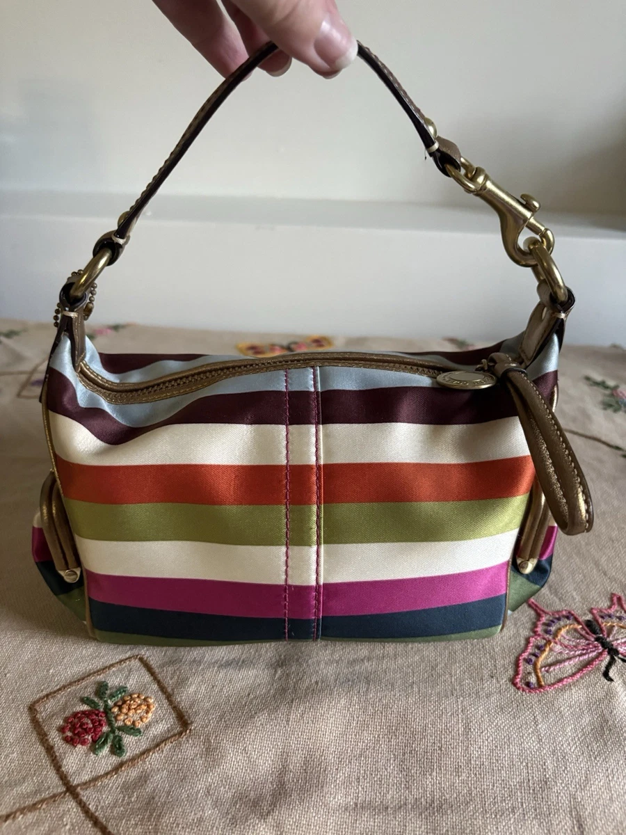 バッグ Coach Willis Legacy Stripe Hand Bag rare Coach Legacy Striped Small Bags & Handbags for Women for sale | eBay