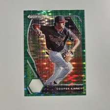 2021 Panini Prizm Draft Picks - Cooper Kinney #PDP34 Green Pulsar Prizm (RC)