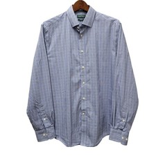 Lauren Ralph Lauren Slim-Fit Non-Iron Long-Sleeves Shirt Size 16.5 34/35