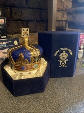 Vintage 1990 Royal Crown Derby 'One Hundred Royal Years' Crown Paperweight