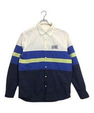 Aime Leon Dore          Logo printed nylon shirt Navy  White