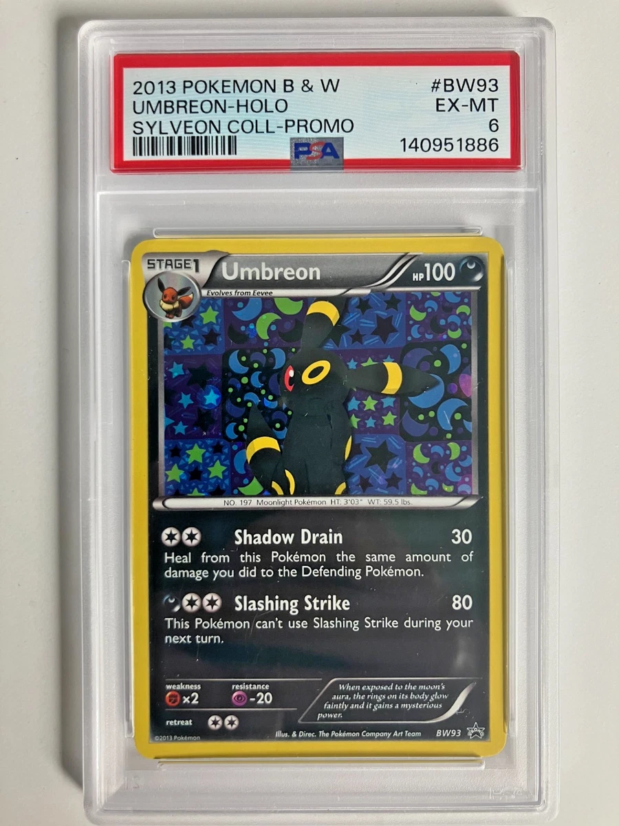 Preços baixos em Jogos de cartas colecionáveis individuais Umbreon