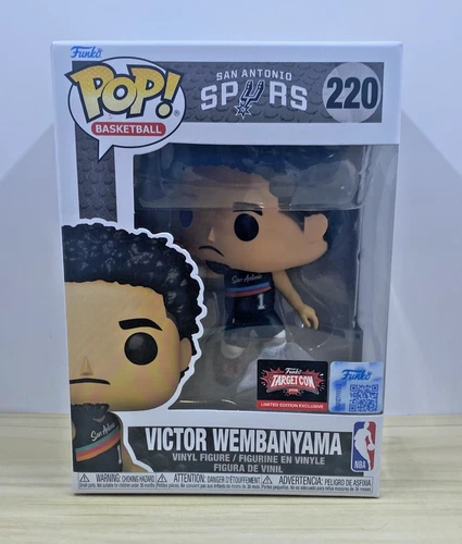 Funko Pop! Basketball #220 NBA - Victor Wembanyama Spurs 2026 TargetCon Excl.