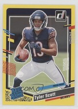 2023 Panini Donruss Rated Rookie Press Proof Yellow Tyler Scott #315 00em
