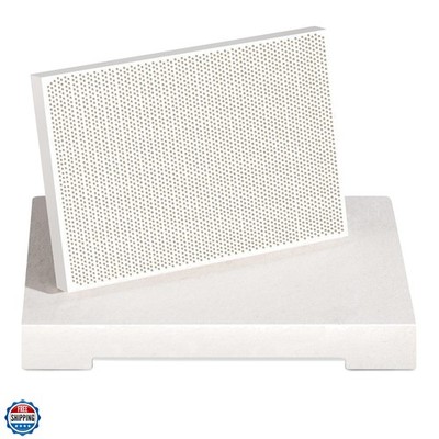 2 Pieces Ceramic Honeycomb Soldering Board Jewelry Block Welding Heat Proof M...