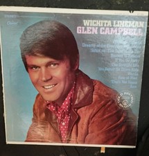 Glen Campbell Wichita Lineman Vinyl LP Capitol Records 1968