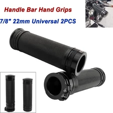 7/8" 22mm Handle Bar Hand Grips For Yamaha Suzuki Kawasaki Ducati BMW Harley XG