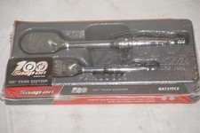 Snap On 100th 2 Pc Standard Handle Ratchet Set 14 38 Rat2tfce New Sealed