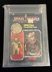 Vintage 1985 Kenner Star Wars POTF Ewok Warok New on 92-Back Card~AFA 70
