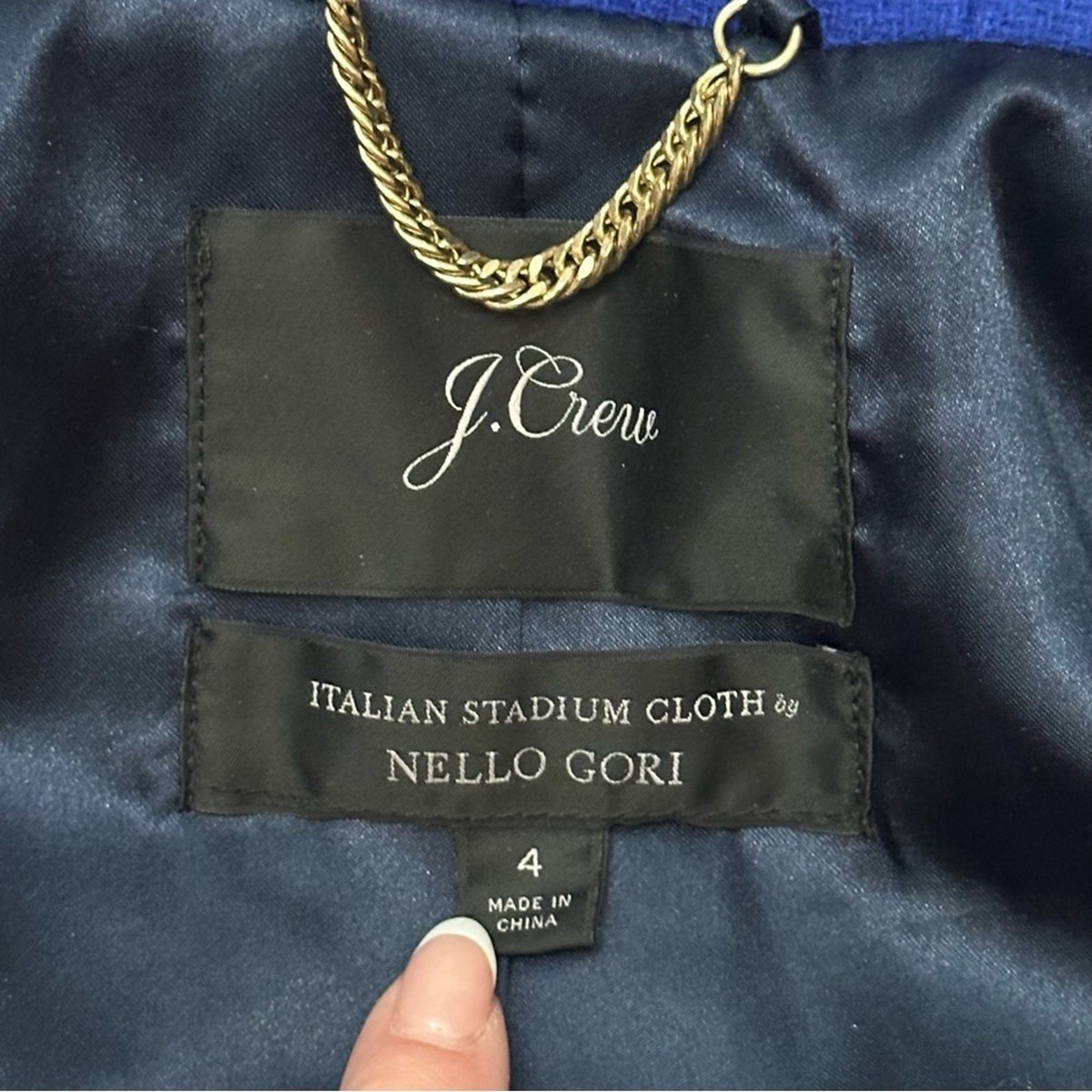 J. Crew Chateau parka in Italian stadium-cloth wool nbnn View 6