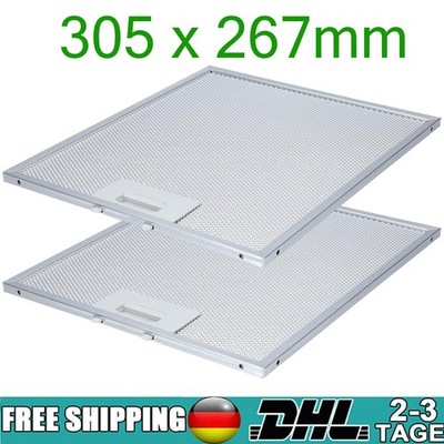 2 Stück Metallfettfilter Dunstabzugsh für Bauknecht 480122102168 AEG 4055250429