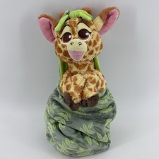 Disney Parks Babies Baby Giraffe 12" Plush Blanket Stuffed Animal Kingdom Lovey