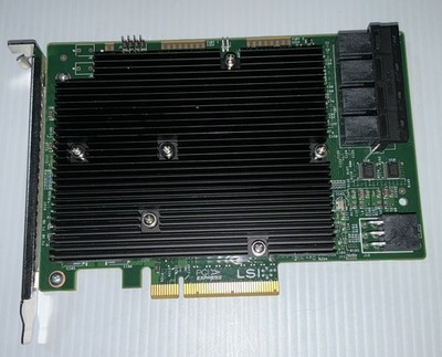 LSI SAS 9300-16I 12GB/S SATA+SAS HBA Host Bus Card 03-25600-01B SAS9300-16I
