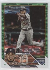 2023 Topps Series 1 Green Foil /499 Harold Castro #126 ut4