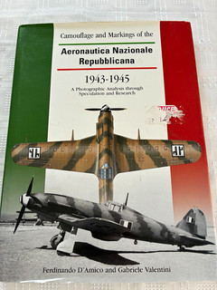 Camouflage & Markings Aeronautica Nazionale Repubblicana 1943 1945 Book