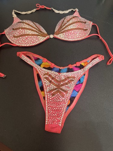 One of a kind figure physique competition posing suit.