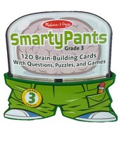 NEW Melissa  Doug Smarty Pants Grade 3 Genius Set of 120 Brain Building Cards