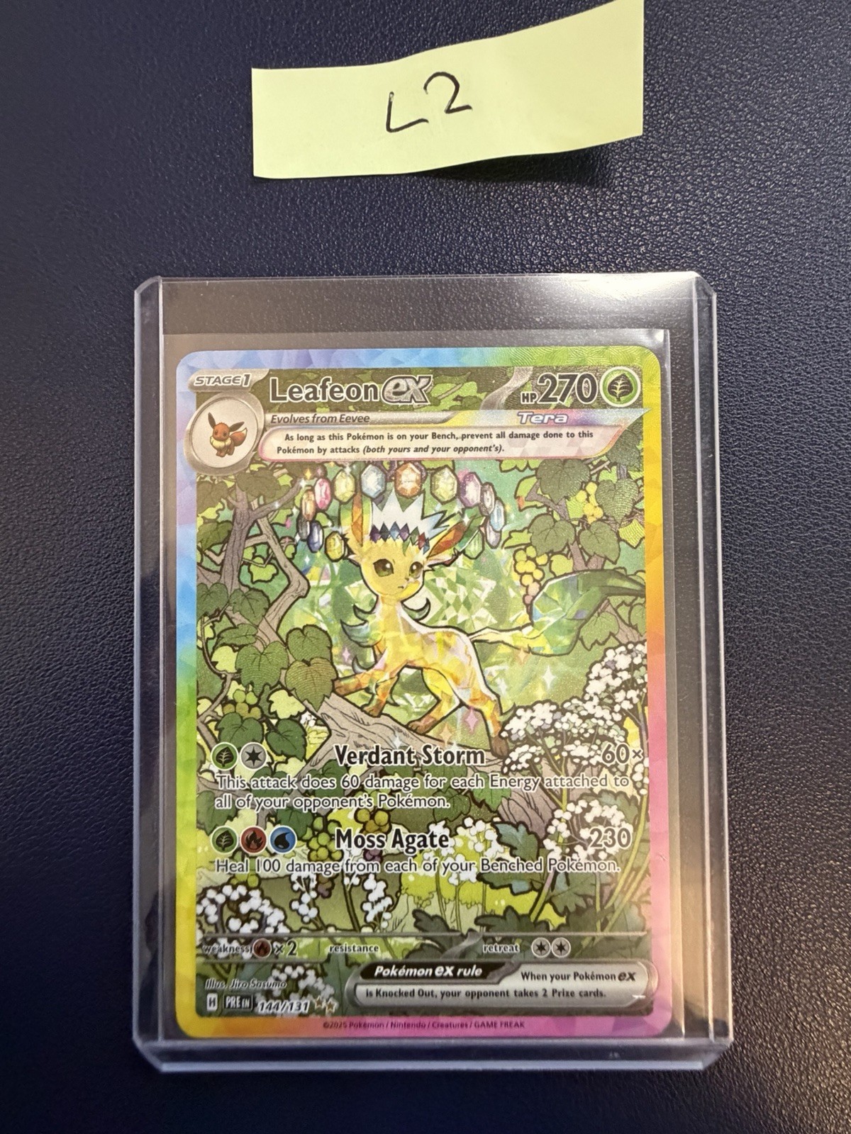 Leafeon ex 144/131 Sv: Prismatic Evolutions Holo - L2