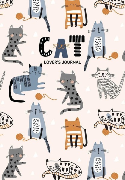 Cat Lover's Blank Journal | Aria Jones | Taschenbuch | Kartoniert / Broschiert-image