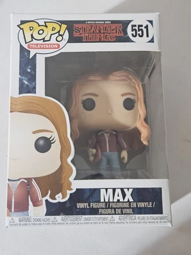 Funko Pop! Stranger Things Max #551 Vinyl Figure Television Series Original Box